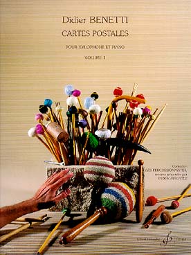 Illustration de Cartes postales - Vol. 1 : pour xylophone et piano