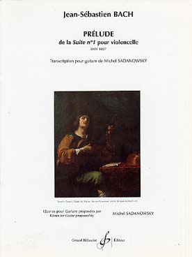 Illustration de Prélude de la suite N° 1 BWV 1007 pour violoncelle - tr. Sadanowsky