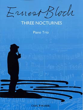 Illustration de Nocturnes (3) pour violon violoncelle et piano
