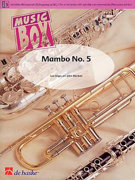 Illustration de Mambo N° 5, arr. John Blanken pour sextuor à vents à instrumentation variable