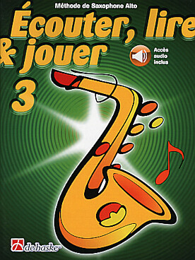 Illustration de ÉCOUTER, LIRE ET JOUER - Méthode Vol. 3 (alto) avec support audio