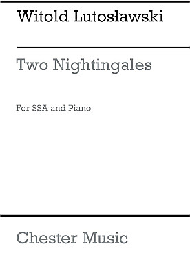 Illustration de Two Nightingales (SSA) et piano