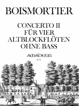 Illustration boismortier concerto ii op. 15/2 do min