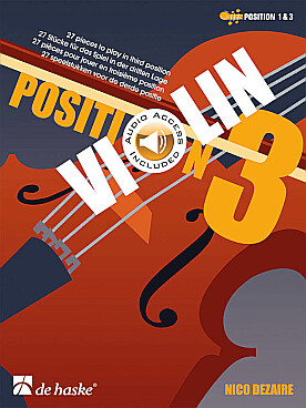 Illustration dezaire violin position 3 : 27 pieces   