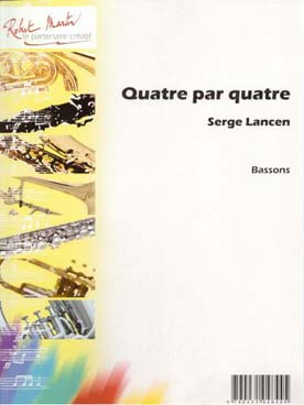 Illustration de Quatre par quatre, 10 pièces pour 4 bassons