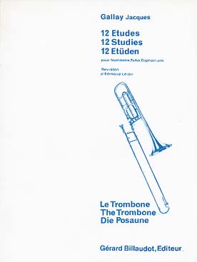 Illustration de 12 Études de style pour trombone