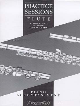 Illustration de Practice sessions for flute Accompagnement piano
