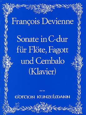 Illustration de Sonate N° 1 en do M pour flûte, basson et piano