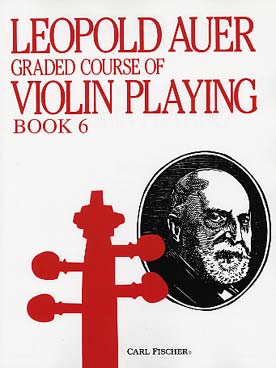 Illustration auer graded course violin playing vol. 6