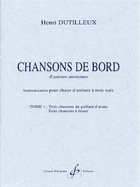 Illustration de Chansons de bord tome 1 - pour 3 voix enfants