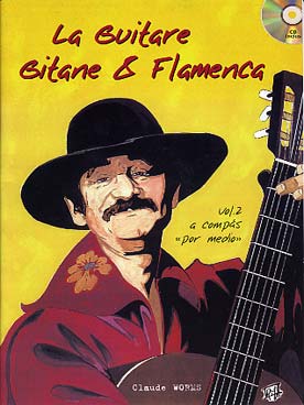 Illustration worms guitare gitane & flamenca v.2 + cd