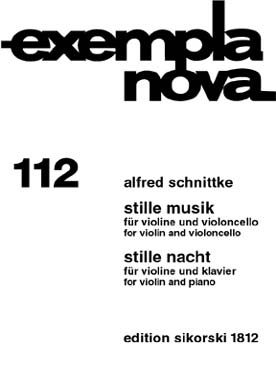 Illustration schnittke stille nacht