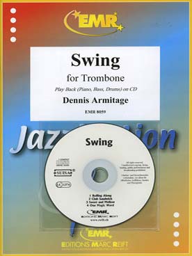 Illustration de Collection "Jazzination" avec piano + CD - Swing : 4 pièces originales
