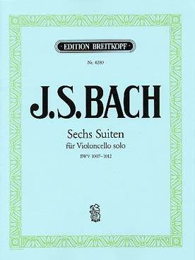 Illustration de 6 suites BWV 1007 - 1012 pour violoncelle seul