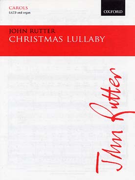 Illustration de Christmas lullaby (SATB et piano/orgue/ orchestre)