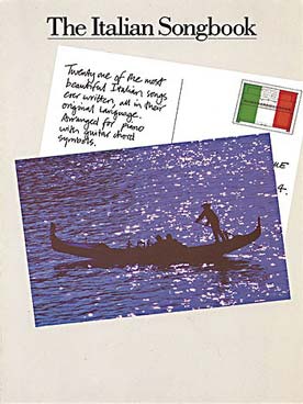 Illustration de Italian songbook P/V/G
