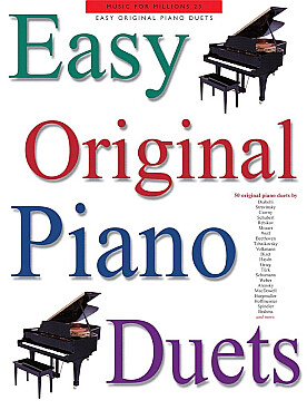 Illustration de EASY ORIGINAL PIANO DUETS