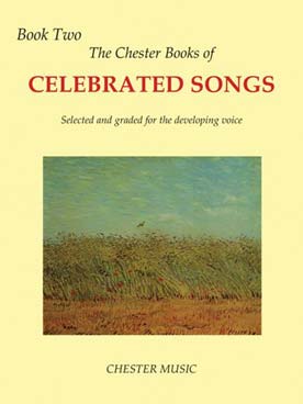Illustration de CHESTER BOOK of celebrated songs pour voix hautes ou moyennes - vol. 2