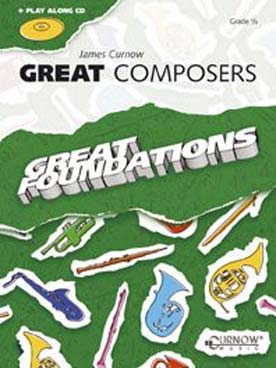Illustration great composers saxophone accomp. piano