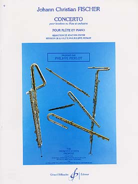 Illustration de Concerto pour hautbois ou flûte et orchestre, réd. piano