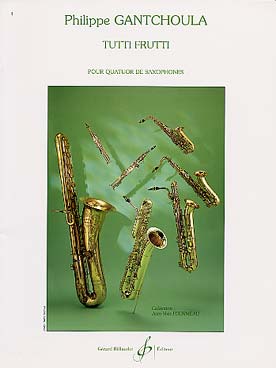 Illustration gantchoula tutti frutti (quatuor de sax)