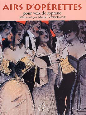 Illustration airs d'operettes pour voix de soprano