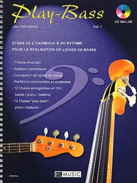 Illustration chaudron play bass avec cd vol. 1