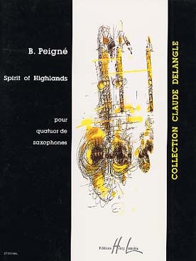 Illustration de Spirit of Highlands pour quatuor de saxophones