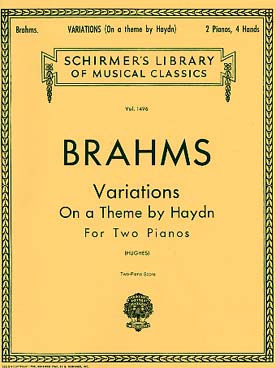 Illustration de Variations sur un thème de Haydn op. 56b
