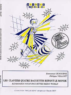 Illustration de Les Claviers quatre baguettes refont le monde avec CD play-along
