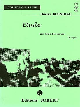 Illustration blondeau etude pour soprano ou sopranino