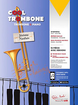 Illustration cool trombone