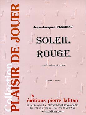 Illustration de Soleil rouge pour saxophone ténor