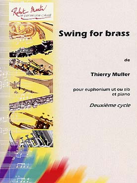 Illustration de Swing for brass