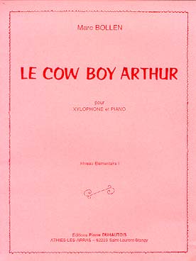 Illustration de Le Cow boy Arthur pour xylophone et piano