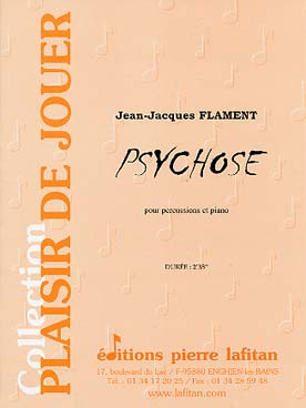 Illustration de Psychose pour percussions et piano