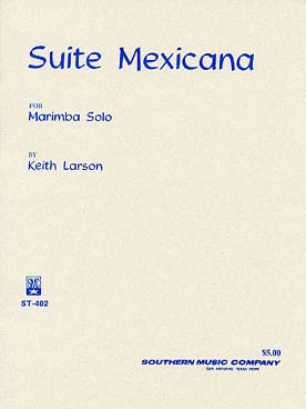 Illustration de Suite mexicana pour marimba
