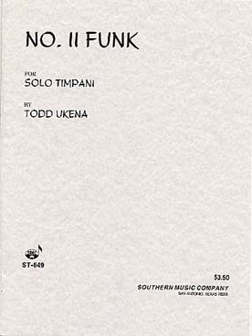Illustration de Funk N° 2 pour timbale solo