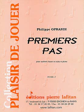 Illustration de Premier pas pour saxhorn basse ou tuba ou euphonium et piano