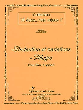 Illustration de Andantino et variations