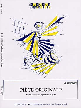 Illustration de Pièce originale pour caisse-claire, xylophone et piano