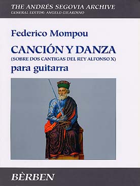 Illustration de Cancion y danza (coll. Segovia Archive, avec fac-similé)