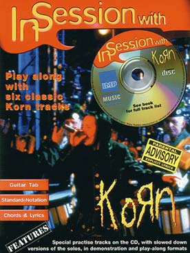 Illustration korn in session with (tablatures)