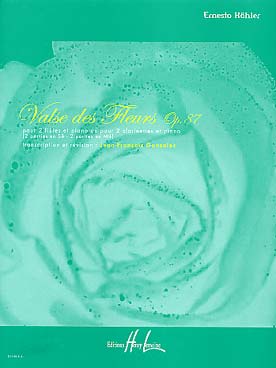 Illustration de Valse des fleurs op. 87 (2 flûtes/piano ou 2 clarinettes/piano)