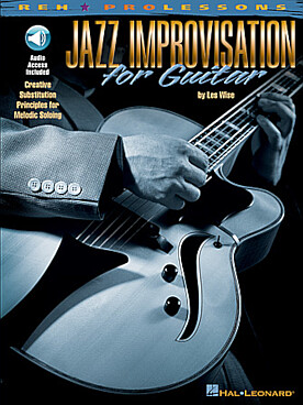 Illustration jazz improvisation for guitar + cd