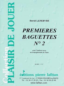 Illustration de Premières baguettes N° 2 pour tambour