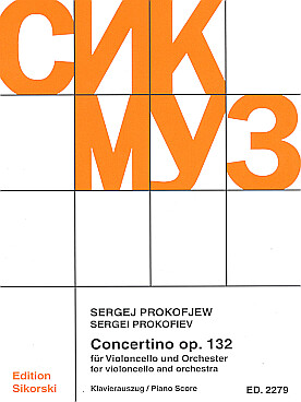Illustration de Concertino pour violoncelle op. 132