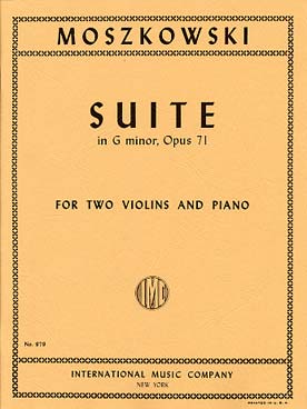 Illustration de Suite op. 71 pour 2 violons et piano