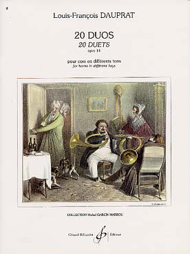Illustration de 20 Duos op. 14 pour cors en différents tons