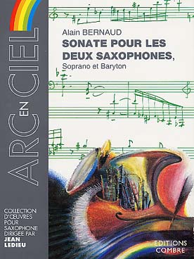 Illustration de Sonate pour les deux saxophones, soprano et baryton   